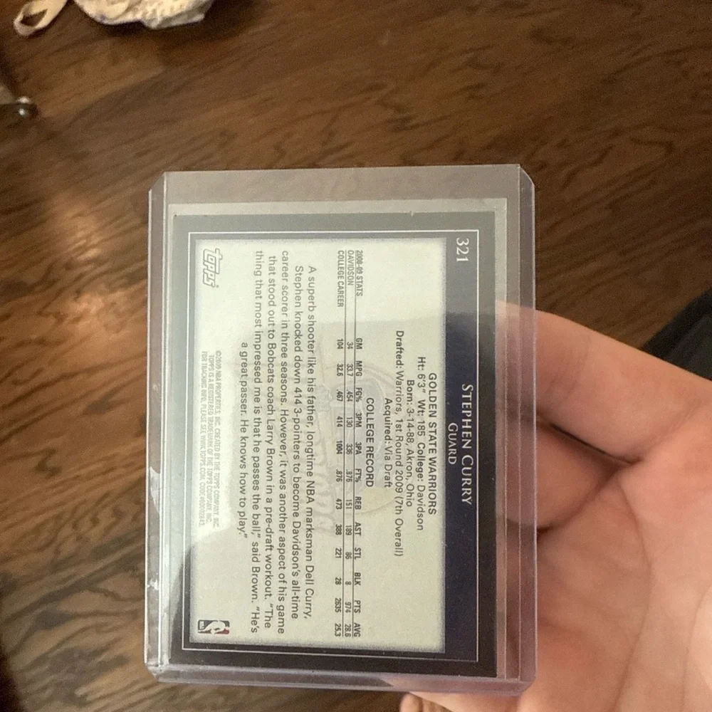 Stephen Curry Rookie card - Picture 2 of 2